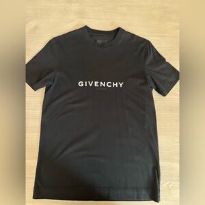 Givenchy Black Short Sleeve Reverse Tee Women’s Small